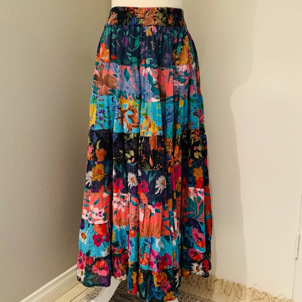 Boho Maxi Skirt
